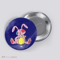 Old Stuffed Rabbit Button thumb 0