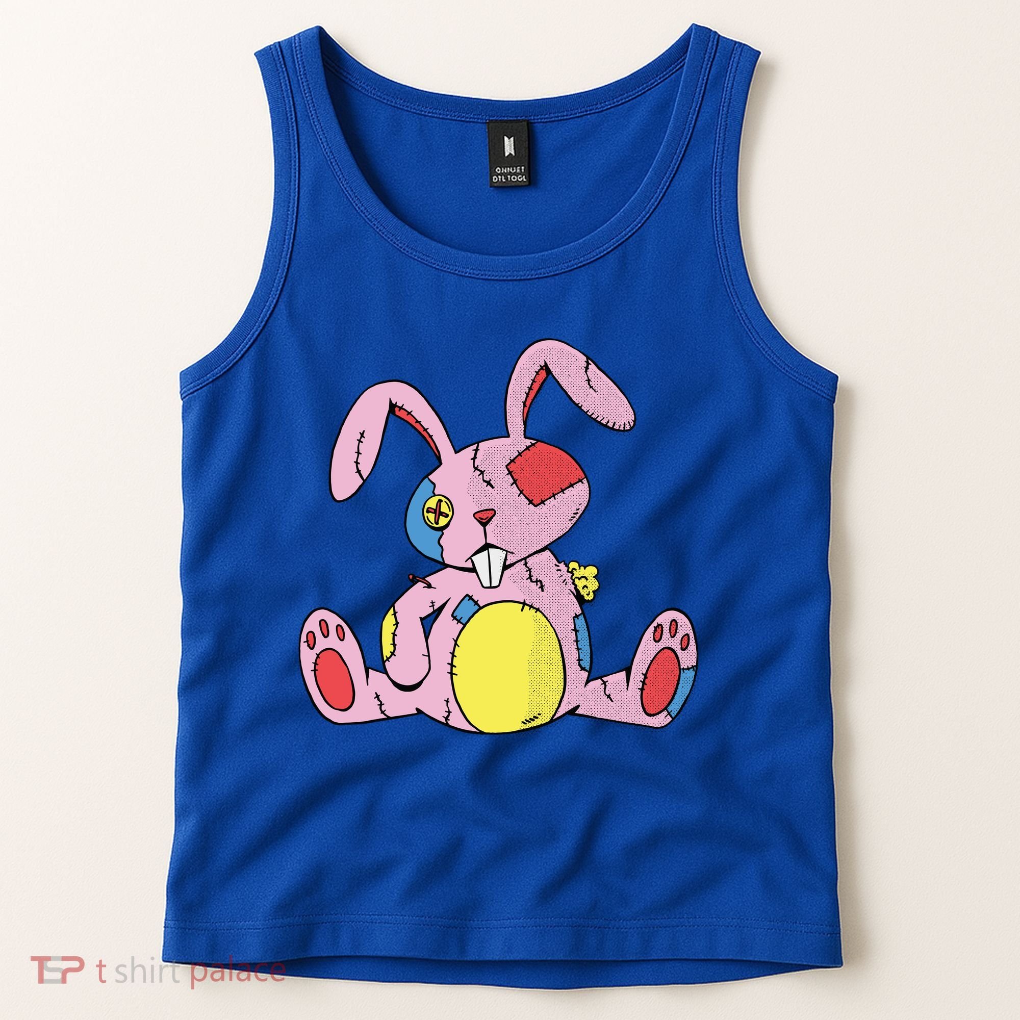 Old Stuffed Rabbit Tank Top