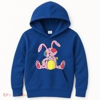 Old Stuffed Rabbit Kids Hoodie thumb 0