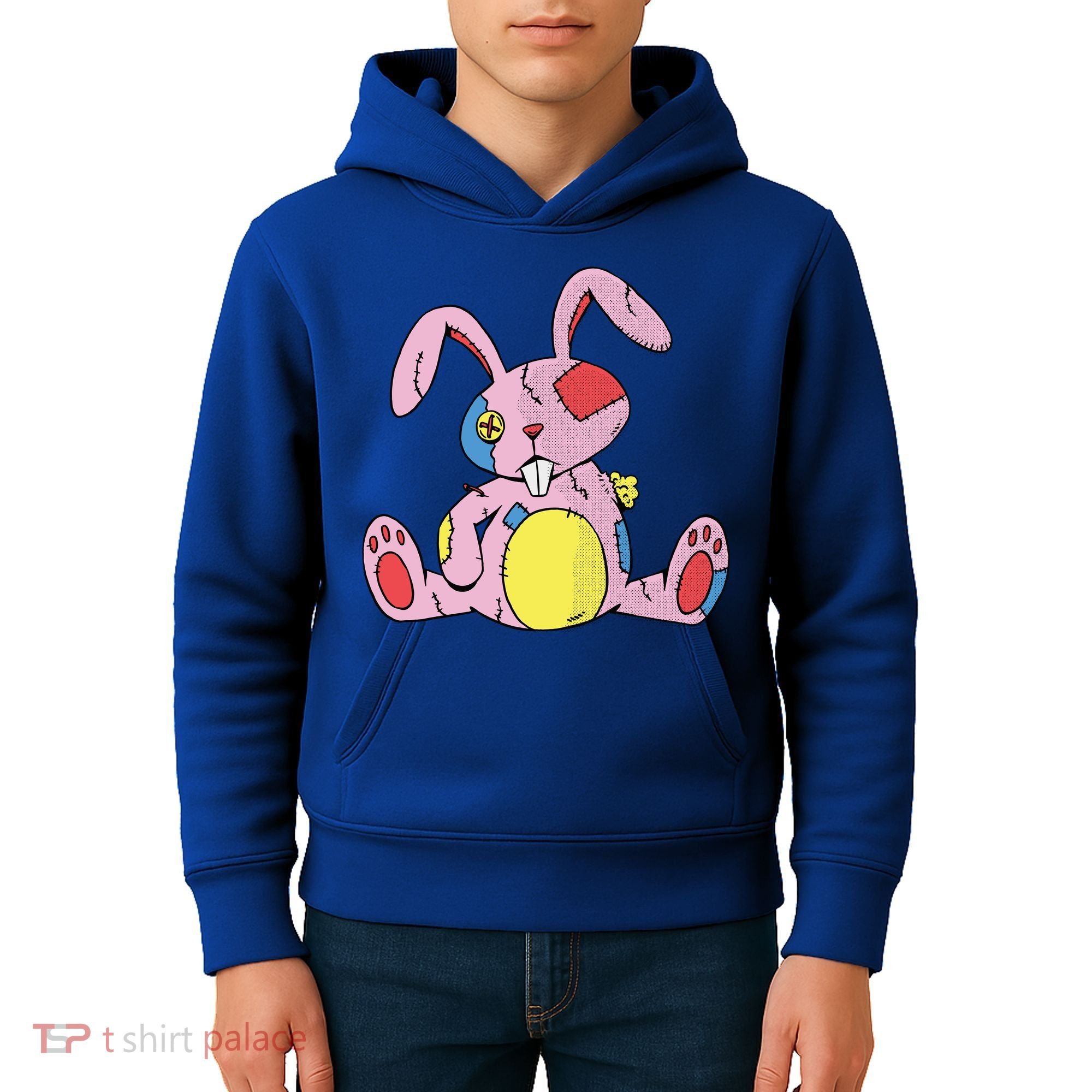 Old Stuffed Rabbit Kids Hoodie