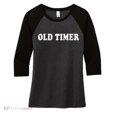 Old Timer Women's Tri-Blend 3/4-Sleeve Raglan Shirt