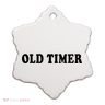 Old Timer Ceramic Ornament