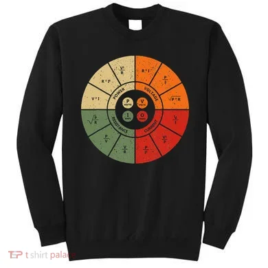 Ohms Law Diagram Electrical Electronics Engineer Sweatshirt