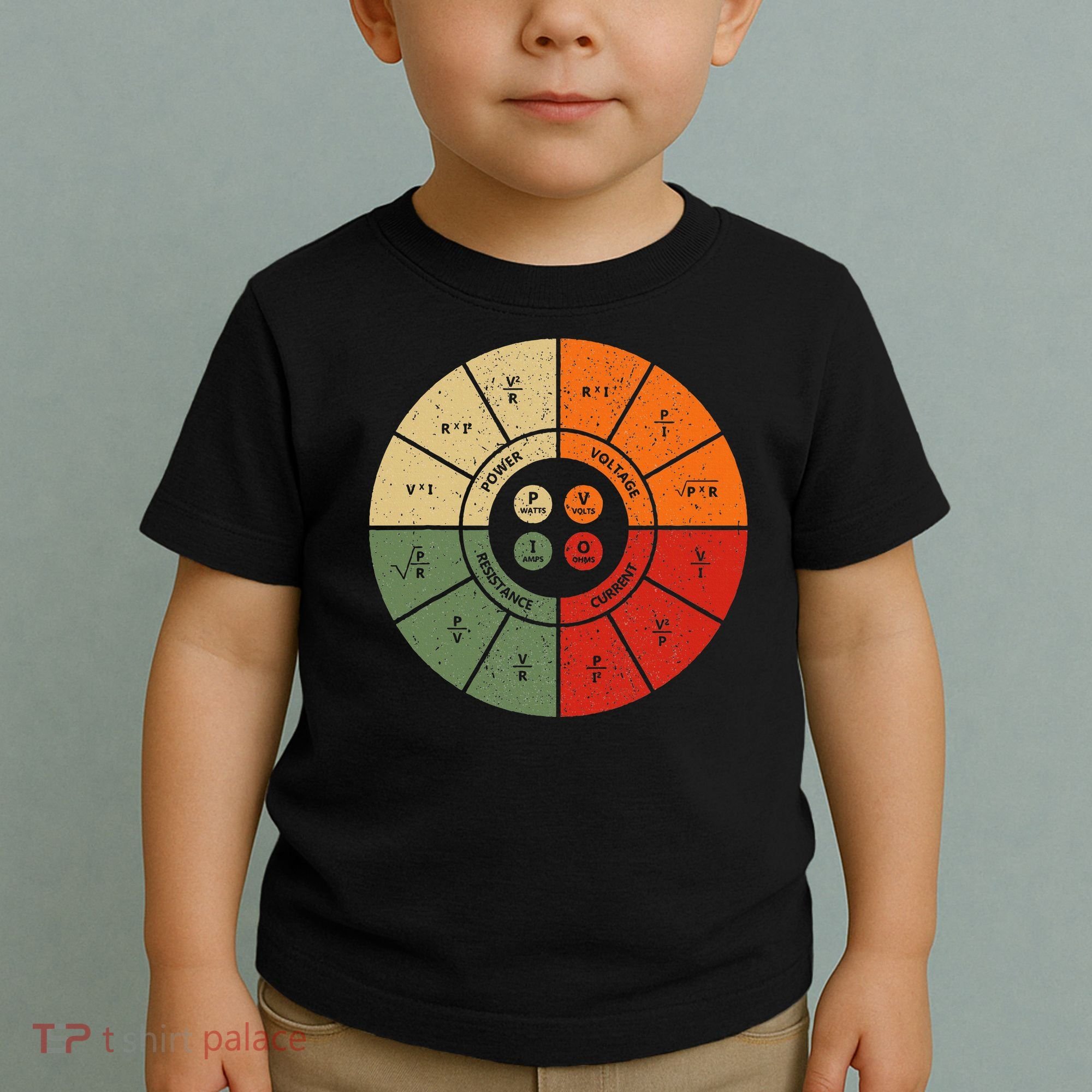 Ohms Law Diagram Electrical Electronics Engineer Toddler T-Shirt