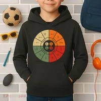 Ohms Law Diagram Electrical Electronics Engineer Kids Hoodie thumb 2
