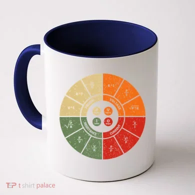 Ohms Law Diagram Electrical Electronics Engineer Coffee Mug