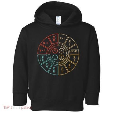 Ohms Law Diagram For Electrical Engineer Toddler Hoodie