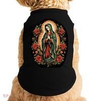 Our Lady De Guadalupe Sant Mary For Christians Catholics Doggie Tank thumb 0