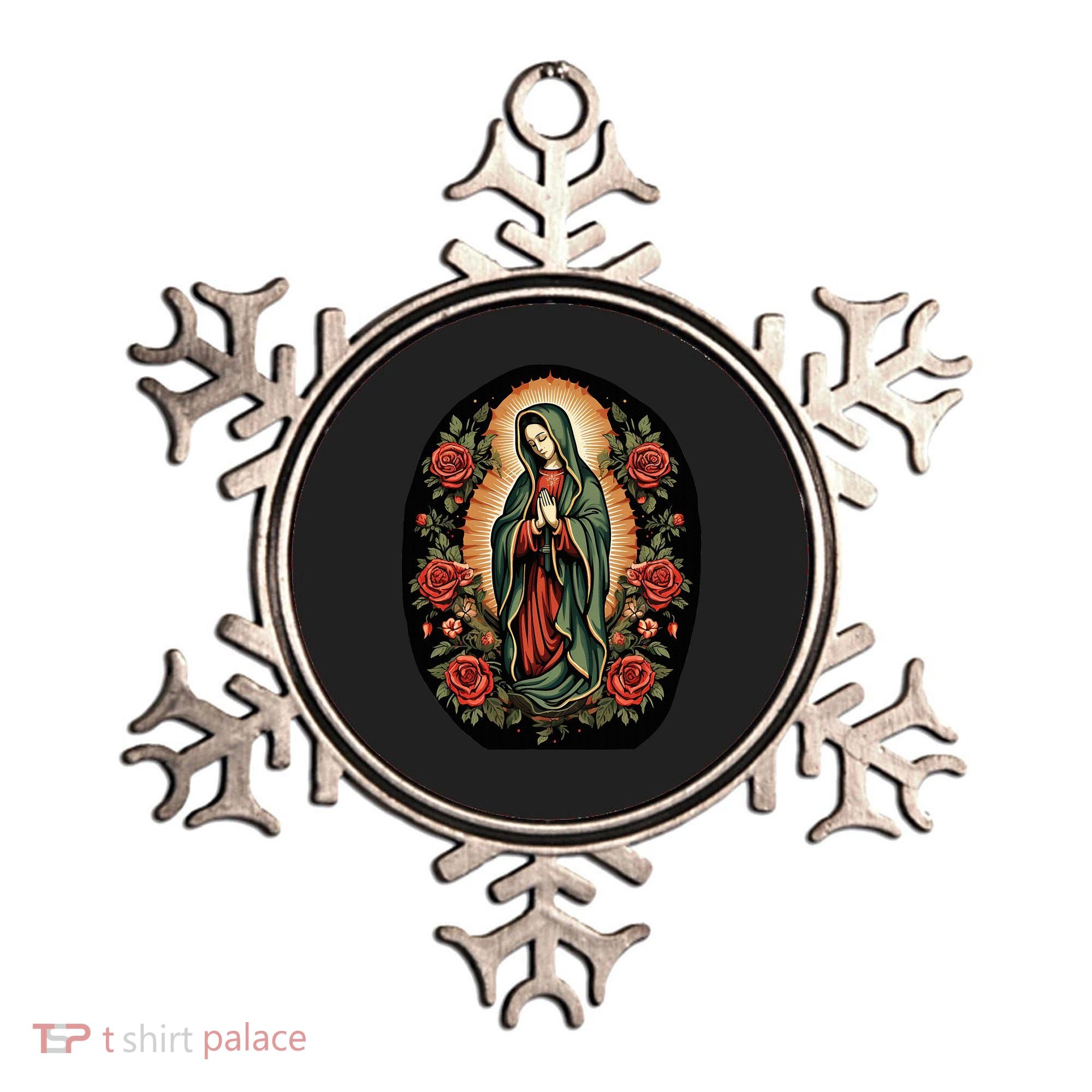 Our Lady De Guadalupe Sant Mary For Christians Catholics Ornament