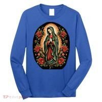 Our Lady De Guadalupe Sant Mary For Christians Catholics Long Sleeve Shirt thumb 0