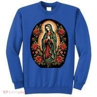 Our Lady De Guadalupe Sant Mary For Christians Catholics Sweatshirt thumb 0