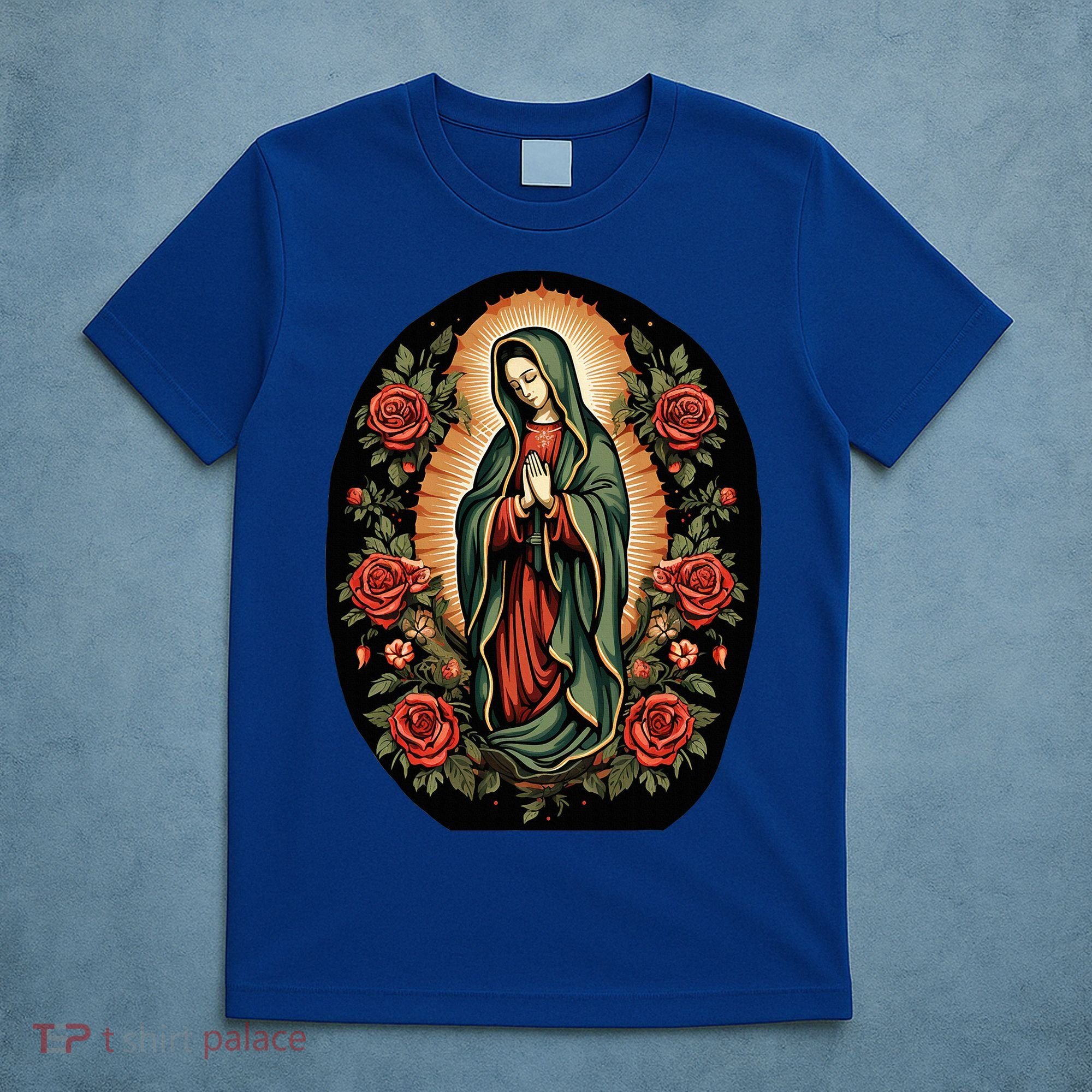 Our Lady De Guadalupe Sant Mary For Christians Catholics T-Shirt