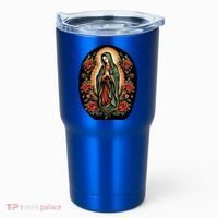 Our Lady De Guadalupe Sant Mary For Christians Catholics Tumbler thumb 0