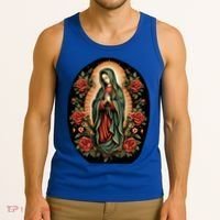 Our Lady De Guadalupe Sant Mary For Christians Catholics Tank Top thumb 3