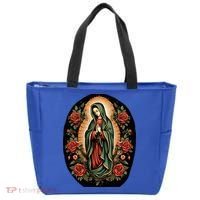 Our Lady De Guadalupe Sant Mary For Christians Catholics Tote Bag thumb 0