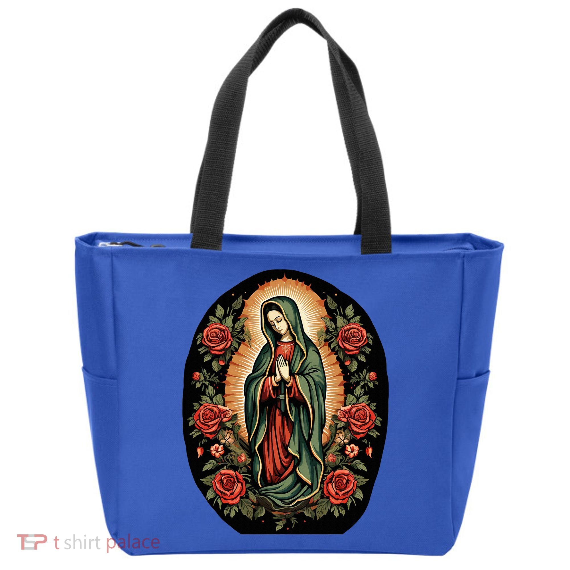 Our Lady De Guadalupe Sant Mary For Christians Catholics Tote Bag