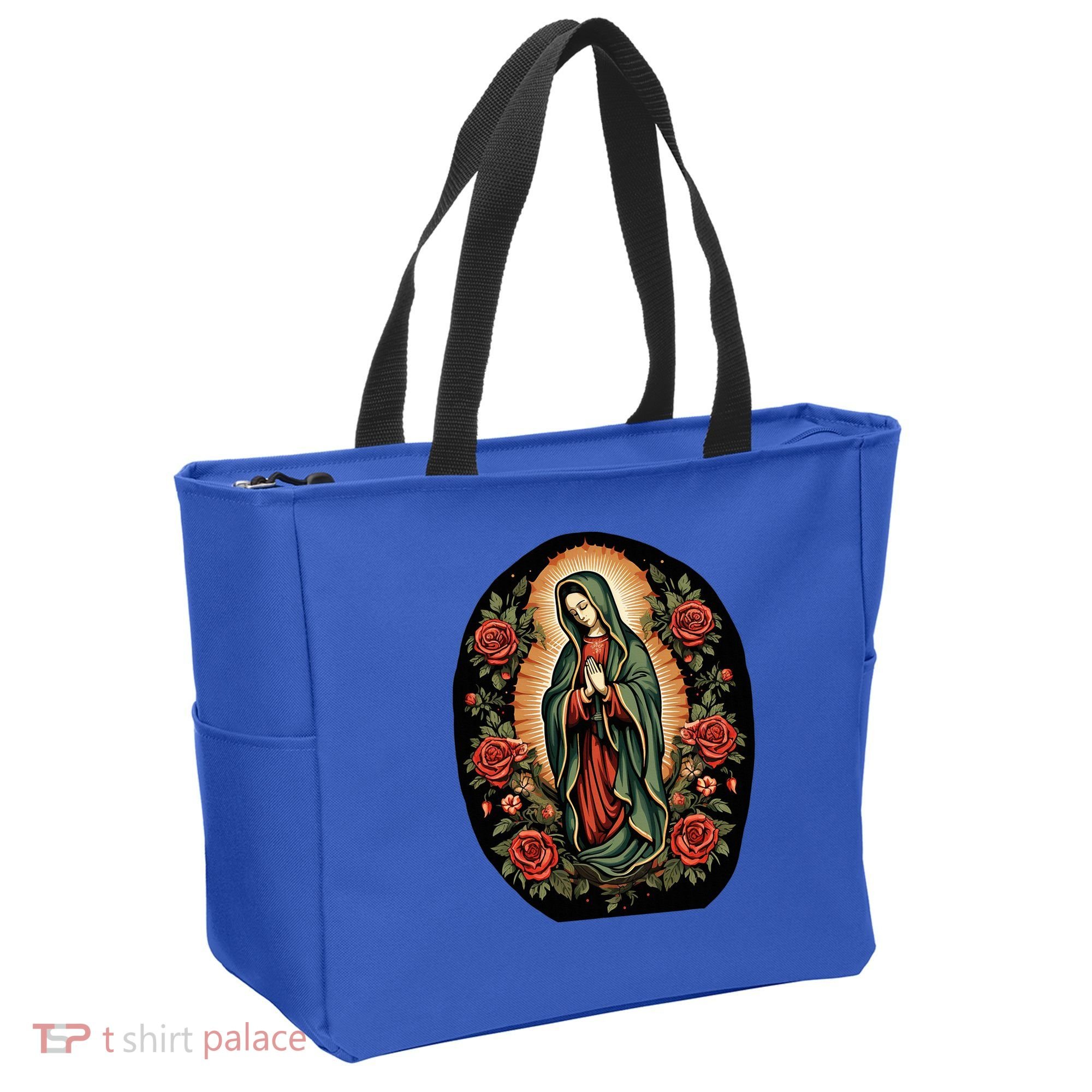 Our Lady De Guadalupe Sant Mary For Christians Catholics Tote Bag