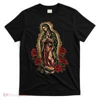 Our Lady De Guadalupe Sant Mary For Christians, Catholics T-Shirt thumb 0