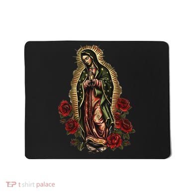 Our Lady De Guadalupe Sant Mary For Christians, Catholics Mousepad