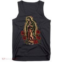 Our Lady De Guadalupe Sant Mary For Christians, Catholics Tank Top thumb 0