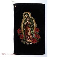 Our Lady De Guadalupe Sant Mary For Christians, Catholics Golf Towel thumb 0