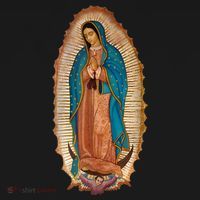 Our Lady De Guadalupe Sant Mary For Christians Catholics Sweatshirt thumb 3