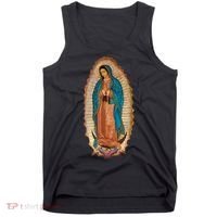 Our Lady De Guadalupe Sant Mary For Christians Catholics Tank Top thumb 0