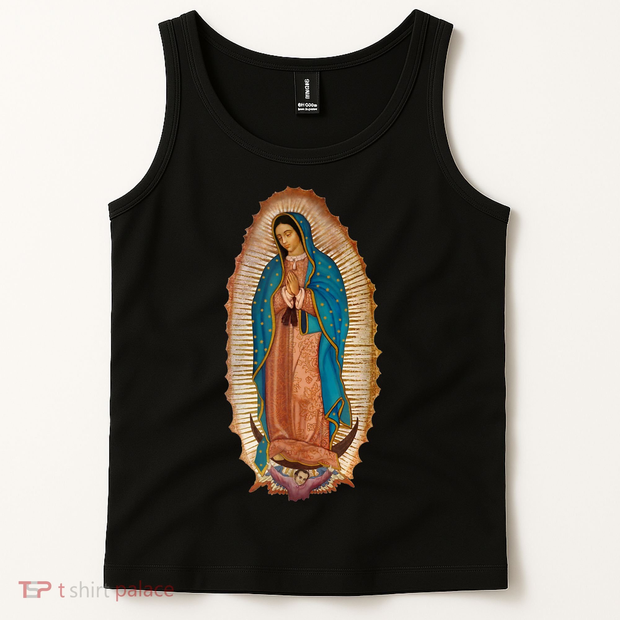 Our Lady De Guadalupe Sant Mary For Christians Catholics Tank Top
