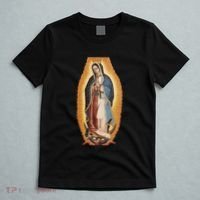 Our Lady De Guadalupe Mary Mother Of God Christian Catholics Rosary T-Shirt thumb 5