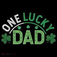One Lucky Dad Shamrock Papa Irish Saint Patricks Day Daddy Coffee Mug thumb 5