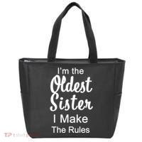 Oldest Sister I Make The Rules Funny Tote Bag thumb 0