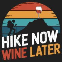 Outdoor Lover Funny Hike Now Wine Later Hiker Mom  Tumbler thumb 3