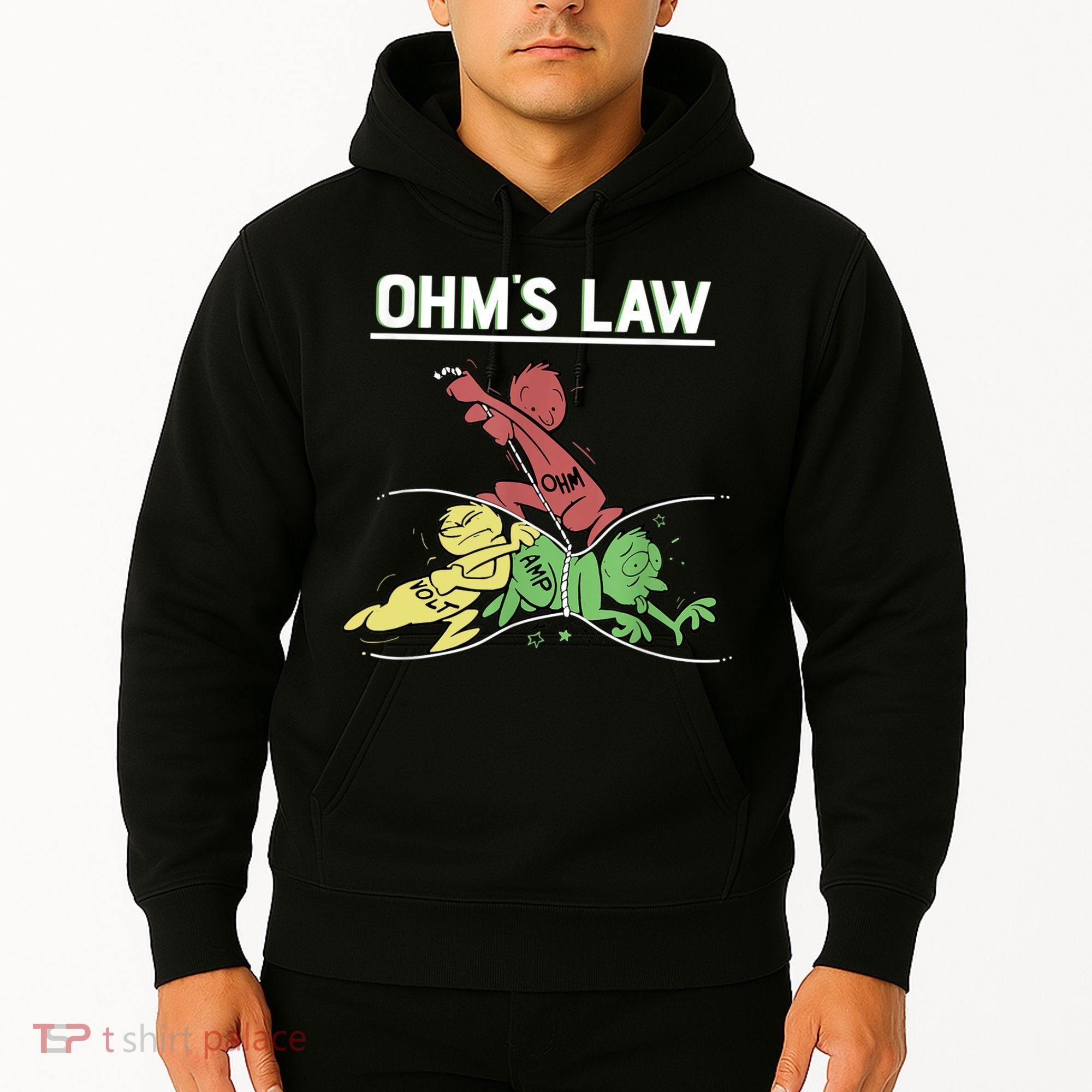 Ohms Law Funny Shirt.Electrical Electronics Engineer Funny T TShirt Hoodie