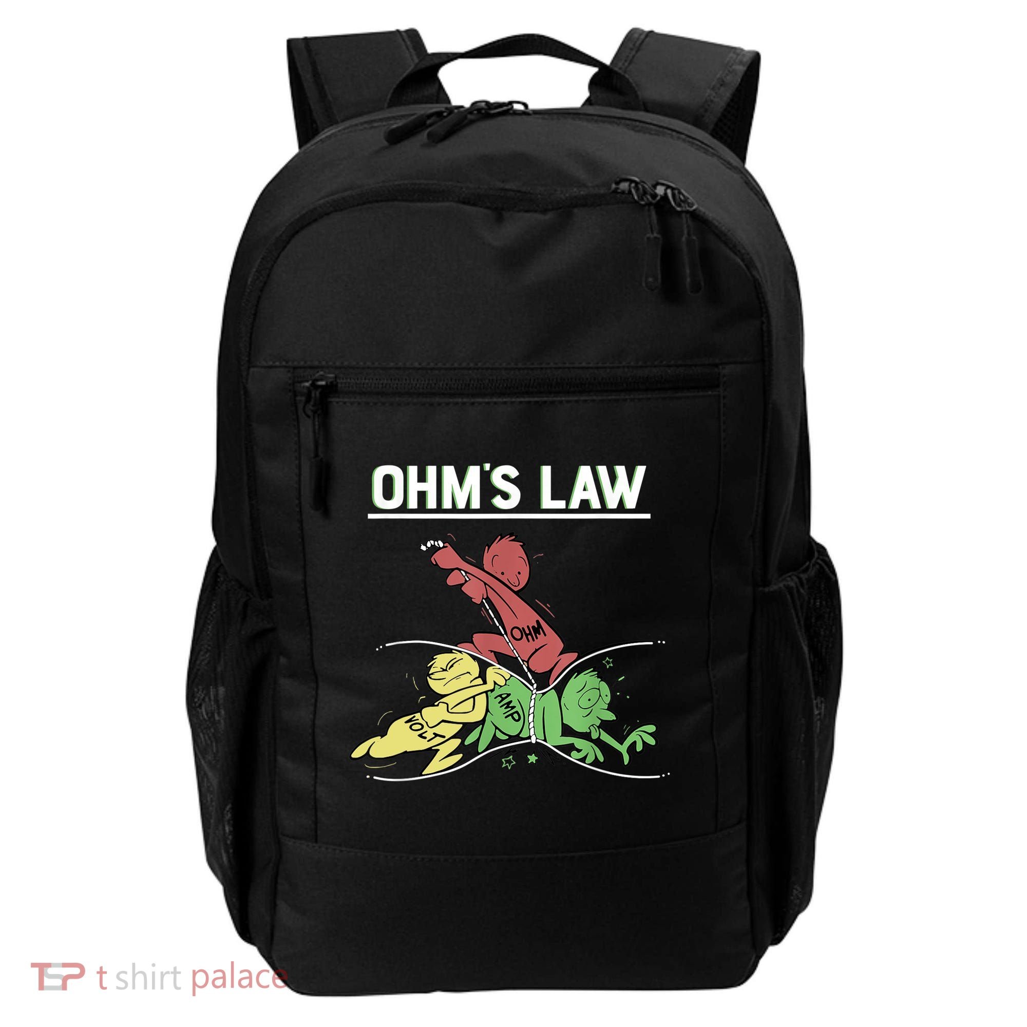 Ohms Law Funny Shirt.Electrical Electronics Engineer Funny T TShirt Backpack