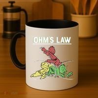 Ohms Law Funny Shirt.Electrical Electronics Engineer Funny T TShirt Coffee Mug thumb 4