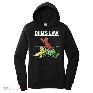 Ohms Law Funny Shirt.Electrical Electronics Engineer Funny T TShirt Women's Hoodie