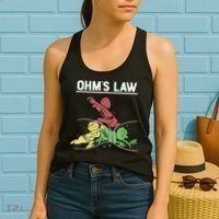 Ohms Law Funny Shirt.Electrical Electronics Engineer Funny T TShirt Women's Tank Top thumb 2