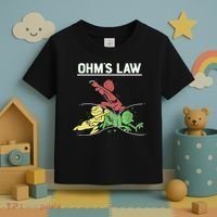 Ohms Law Funny Shirt.Electrical Electronics Engineer Funny T TShirt Toddler T-Shirt thumb 3