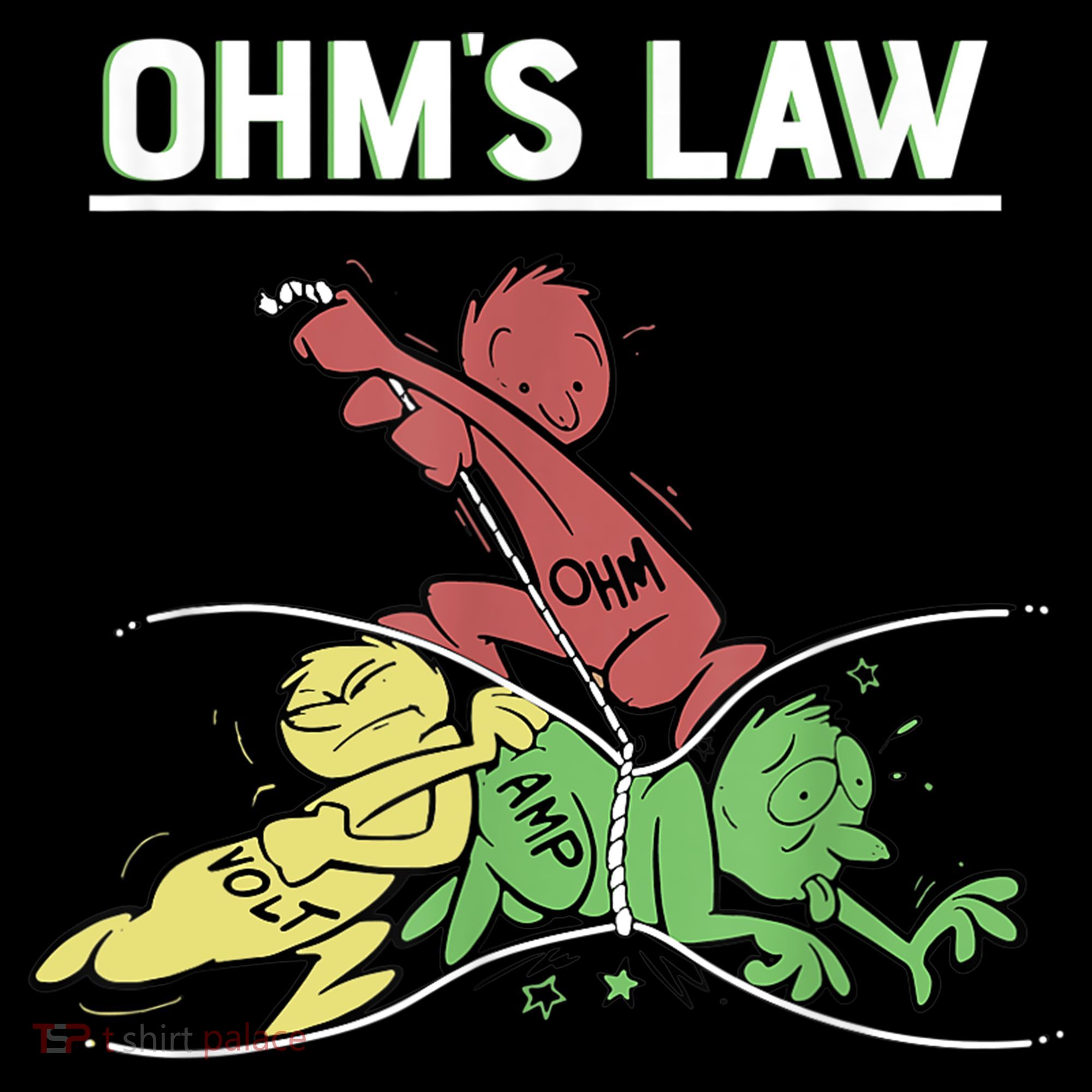 Ohms Law Funny Shirt.Electrical Electronics Engineer Funny T TShirt Toddler T-Shirt