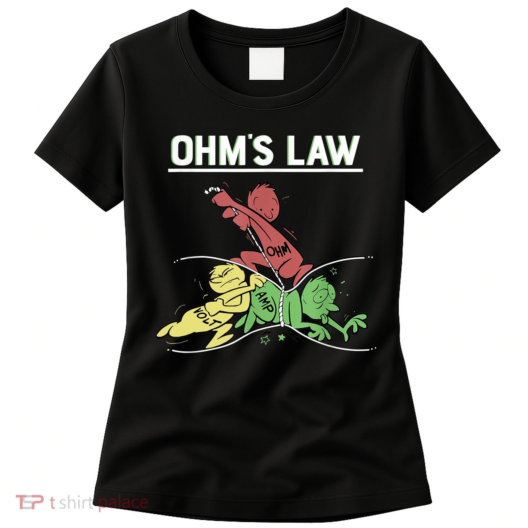 Ohms Law Funny Shirt.Electrical Electronics Engineer Funny T TShirt Women's T-Shirt