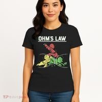 Ohms Law Funny Shirt.Electrical Electronics Engineer Funny T TShirt Women's T-Shirt thumb 4