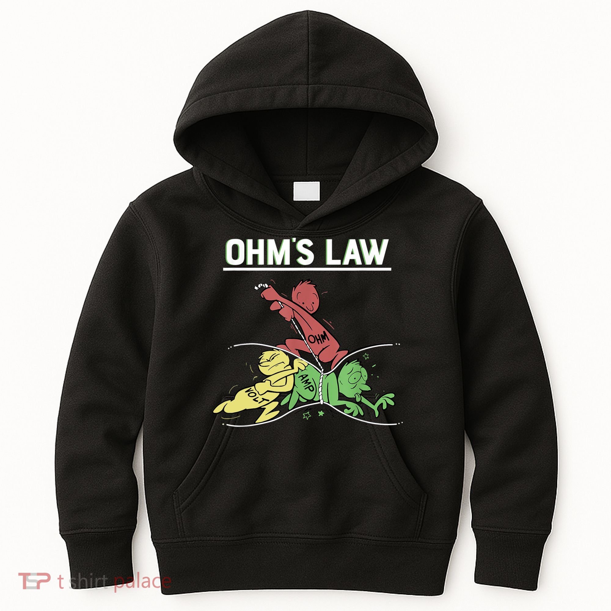 Ohms Law Funny Shirt.Electrical Electronics Engineer Funny T TShirt Kids Hoodie
