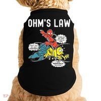 Ohms Law Funny Electricity Explained Electrical Engineer Doggie Tank thumb 0