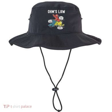 Ohms Law Funny Electricity Explained Electrical Engineer Bucket Hat