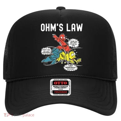 Ohms Law Funny Electricity Explained Electrical Engineer Hat