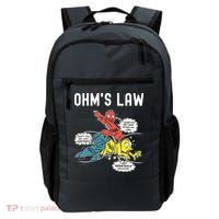Ohms Law Funny Electricity Explained Electrical Engineer Backpack thumb 0