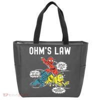 Ohms Law Funny Electricity Explained Electrical Engineer Tote Bag thumb 0