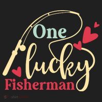 One Lucky Fisherman Matching Couples Beanie thumb 2