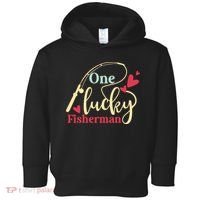 One Lucky Fisherman Matching Couples Toddler Hoodie thumb 0