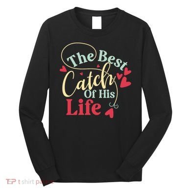 One Lucky Fisherman Matching Couples Long Sleeve Shirt